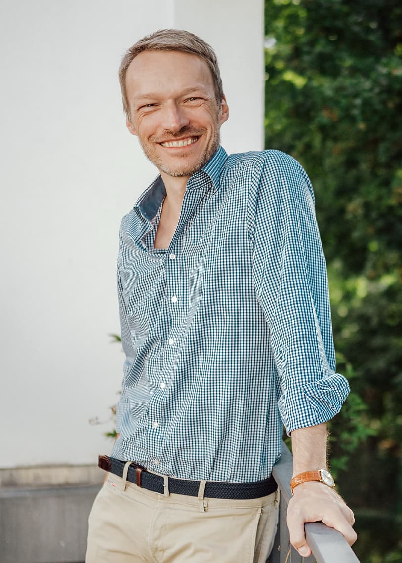 Freundliches Porträt von Michael Witt für Coaching und Therapie